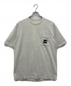 THE NORTH FACEザ ノース フェイス）の古着「半袖カットソー」｜ライトグレー