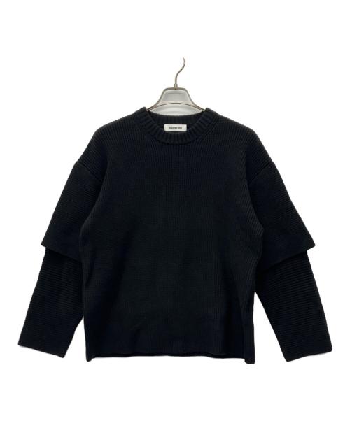 MONKEY TIME（モンキータイム）MONKEY TIME (モンキータイム) 厚手ニット ブラック サイズ:Mの古着・服飾アイテム