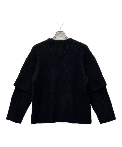 MONKEY TIME（モンキータイム）MONKEY TIME (モンキータイム) 厚手ニット ブラック サイズ:Mの古着・服飾アイテム