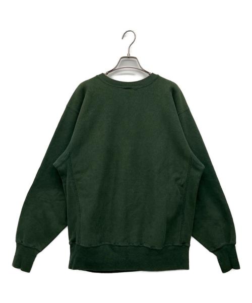 Champion（チャンピオン）Champion (チャンピオン) クルーネックスウェット グリーン サイズ:XLの古着・服飾アイテム