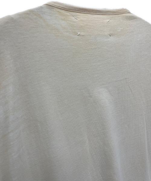 Maison Margiela（メゾンマルジェラ）Maison Margiela (メゾンマルジェラ) 半袖カットソー グレー×アイボリー サイズ:48の古着・服飾アイテム