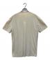 Maison Margiela (メゾンマルジェラ) 半袖カットソー グレー×アイボリー サイズ:48：6000円
