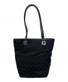 GUCCI（グッチ）の古着「トートバッグ　GG」｜ブラック