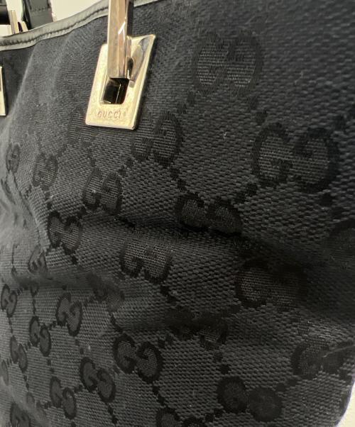 GUCCI（グッチ）GUCCI (グッチ) トートバッグ　GG ブラックの古着・服飾アイテム