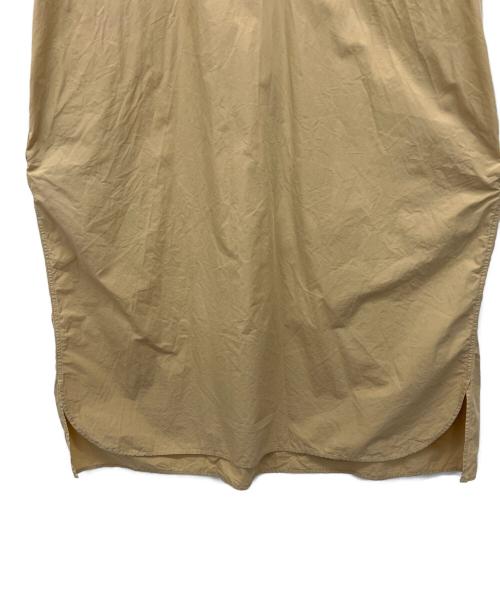 DANTON（ダントン）DANTON (ダントン) 半袖ワンピース ベージュ サイズ:36の古着・服飾アイテム