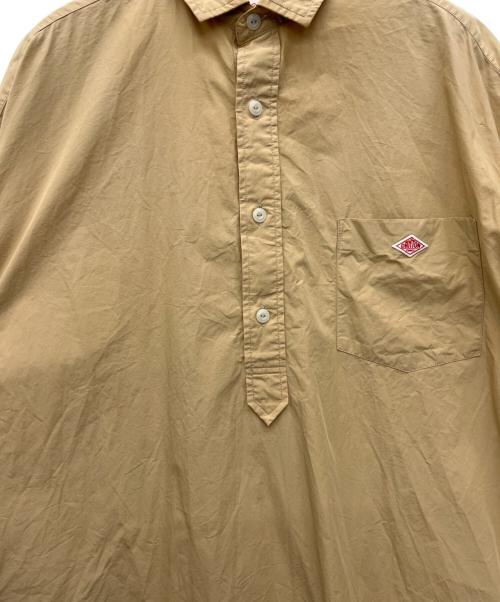 DANTON（ダントン）DANTON (ダントン) 半袖ワンピース ベージュ サイズ:36の古着・服飾アイテム