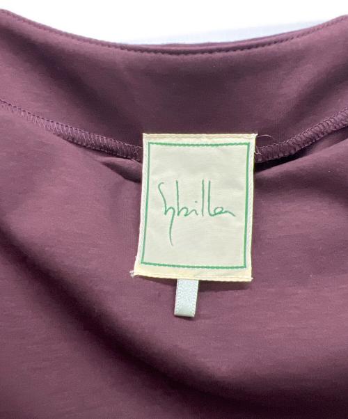 Sybilla（シビラ）Sybilla (シビラ) 半袖ワンピース ブラウン サイズ:SSの古着・服飾アイテム