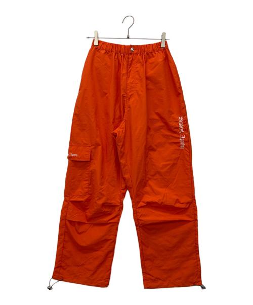 Student Apathy（スチューデント・アパシー）Student Apathy (スチューデント・アパシー) カーゴパンツ オレンジ サイズ:Mの古着・服飾アイテム