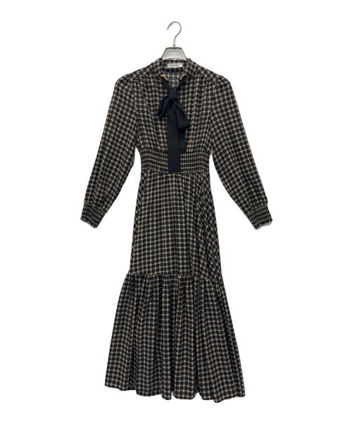 FENNEL（フェンネル）FENNEL (フェンネル) 長袖ワンピース ブラック サイズ:Mの古着・服飾アイテム