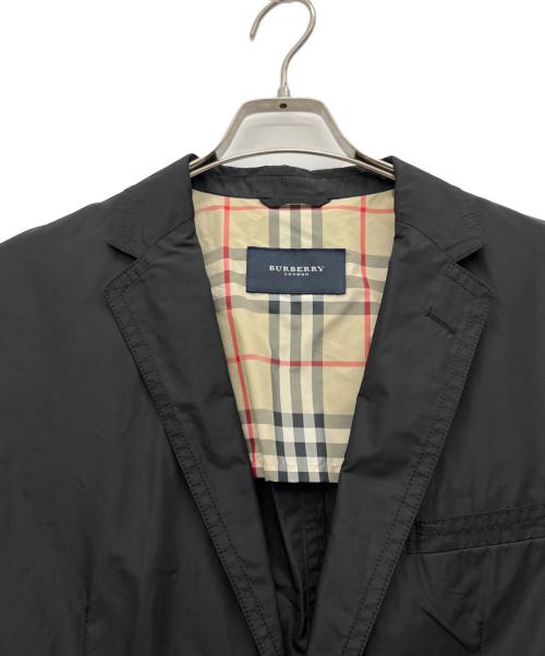 BURBERRY LONDON（バーバリーロンドン）BURBERRY LONDON (バーバリーロンドン) テーラードジャケット ブラック サイズ:LLの古着・服飾アイテム