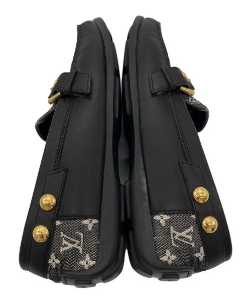 LOUIS VUITTON（ルイ ヴィトン）LOUIS VUITTON (ルイ ヴィトン) ドライビングシューズ ブラック サイズ:36 1/2の古着・服飾アイテム