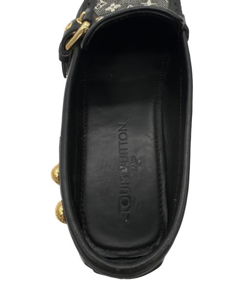 LOUIS VUITTON（ルイ ヴィトン）LOUIS VUITTON (ルイ ヴィトン) ドライビングシューズ ブラック サイズ:36 1/2の古着・服飾アイテム