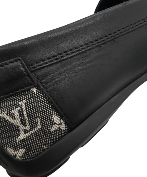 LOUIS VUITTON（ルイ ヴィトン）LOUIS VUITTON (ルイ ヴィトン) ドライビングシューズ ブラック サイズ:36 1/2の古着・服飾アイテム