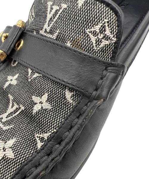 LOUIS VUITTON（ルイ ヴィトン）LOUIS VUITTON (ルイ ヴィトン) ドライビングシューズ ブラック サイズ:36 1/2の古着・服飾アイテム