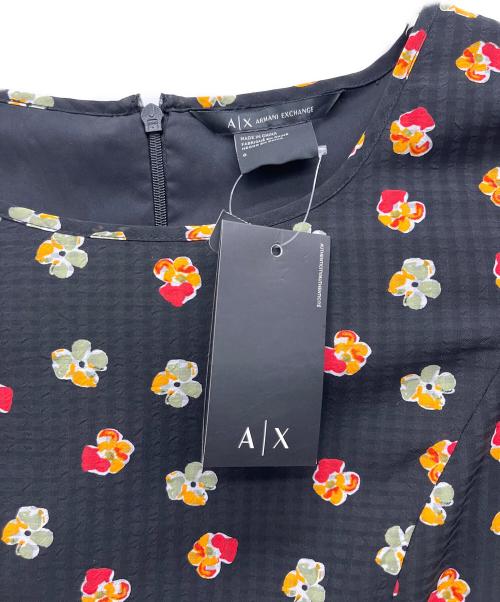 ARMANI EXCHANGE（アルマーニ エクスチェンジ）ARMANI EXCHANGE (アルマーニ エクスチェンジ) 長袖ワンピース ブラックの古着・服飾アイテム