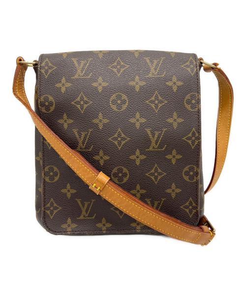 LOUIS VUITTON（ルイ ヴィトン）LOUIS VUITTON (ルイ ヴィトン) ショルダーバッグ ミュゼットサルサ ショートストラップ モノグラム  ブラウンの古着・服飾アイテム