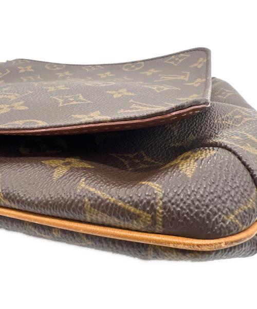 LOUIS VUITTON（ルイ ヴィトン）LOUIS VUITTON (ルイ ヴィトン) ショルダーバッグ ミュゼットサルサ ショートストラップ モノグラム  ブラウンの古着・服飾アイテム