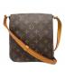 LOUIS VUITTON（ルイ ヴィトン）の古着「ショルダーバッグ ミュゼットサルサ ショートストラップ モノグラム 」｜ブラウン