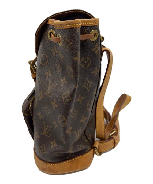 LOUIS VUITTON（ルイ ヴィトン）LOUIS VUITTON (ルイ ヴィトン) リュック　モンスリMM　モノグラム ブラウンの古着・服飾アイテム