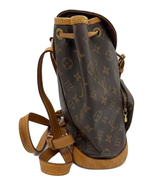LOUIS VUITTON（ルイ ヴィトン）LOUIS VUITTON (ルイ ヴィトン) リュック　モンスリMM　モノグラム ブラウンの古着・服飾アイテム