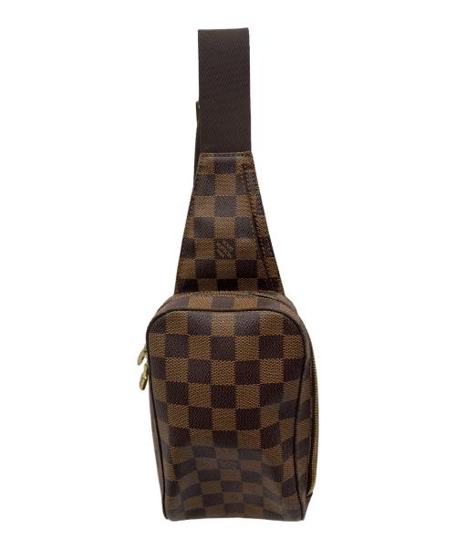 LOUIS VUITTON（ルイ ヴィトン）LOUIS VUITTON (ルイ ヴィトン) ボディーバッグ ジェロニモス ダミエ ブラウンの古着・服飾アイテム