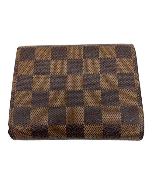 LOUIS VUITTON（ルイ ヴィトン）LOUIS VUITTON (ルイ ヴィトン) 3つ折り財布 ポルトフォイユ・ジョイ ダミエ ブラウンの古着・服飾アイテム