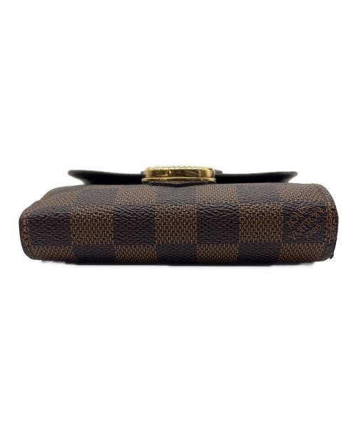 LOUIS VUITTON（ルイ ヴィトン）LOUIS VUITTON (ルイ ヴィトン) 3つ折り財布 ポルトフォイユ・ジョイ ダミエ ブラウンの古着・服飾アイテム