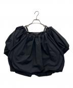 styling/スタイリング）の古着「オフショルダーパフブラウス」｜ブラック