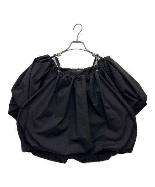styling/（スタイリング）styling/ (スタイリング) オフショルダーパフブラウス ブラック サイズ:FREEの古着・服飾アイテム
