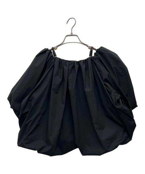 styling/（スタイリング）styling/ (スタイリング) オフショルダーパフブラウス ブラック サイズ:FREEの古着・服飾アイテム