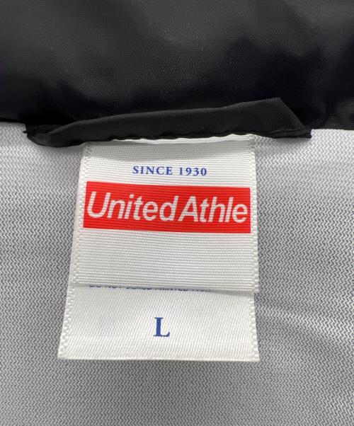 united athle（ユナイテッドアスレ）united athle (ユナイテッドアスレ) ジャックダニエル　ナイロンジャケット ブラック サイズ:Lの古着・服飾アイテム