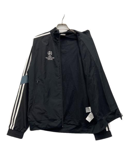 adidas（アディダス）adidas (アディダス) トラックジャケット ブラック サイズ:Mの古着・服飾アイテム