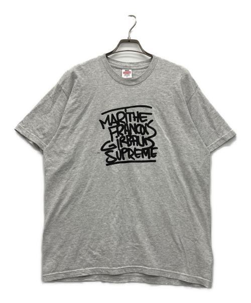 SUPREME（シュプリーム）SUPREME (シュプリーム) MARITHE+FRANCOIS GIRBAUD (マリテフランソワジルボー) 半袖カットソー グレー サイズ:Mの古着・服飾アイテム