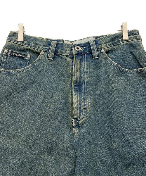 KARL KANI（カールカナイ）KARL KANI (カールカナイ) デニムハーフパンツ ネイビー サイズ:W32×L13の古着・服飾アイテム