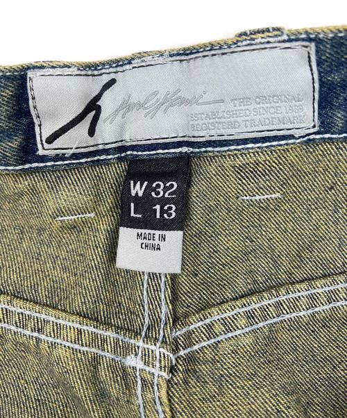 KARL KANI（カールカナイ）KARL KANI (カールカナイ) デニムハーフパンツ ネイビー サイズ:W32×L13の古着・服飾アイテム