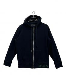 DIESEL（ディーゼル）の古着「ジップパーカー」｜ブラック