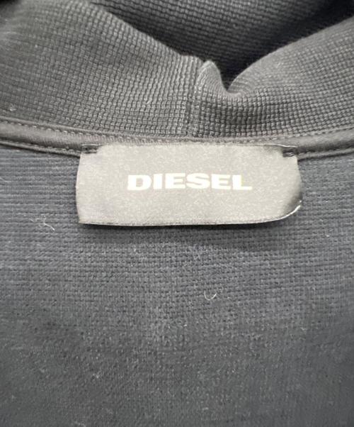 DIESEL（ディーゼル）DIESEL (ディーゼル) ジップパーカー ブラック サイズ:XLの古着・服飾アイテム