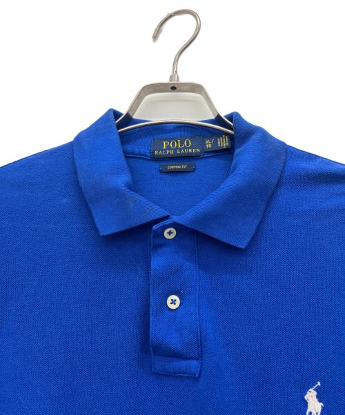 POLO RALPH LAUREN（ポロ・ラルフローレン）POLO RALPH LAUREN (ポロ・ラルフローレン) ポロシャツ ブルー サイズ:XLの古着・服飾アイテム