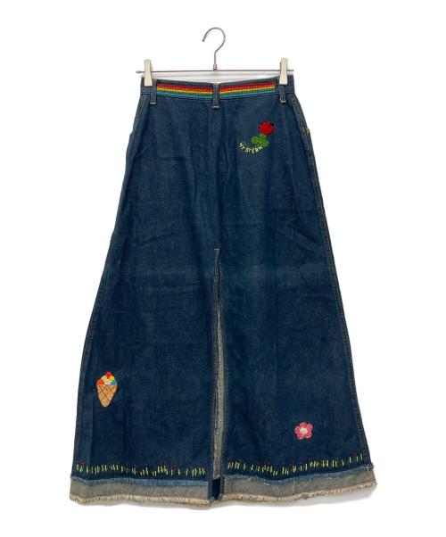 Hysteric Glamour（ヒステリックグラマー）Hysteric Glamour (ヒステリックグラマー) デニムスカート ネイビー サイズ:FREEの古着・服飾アイテム