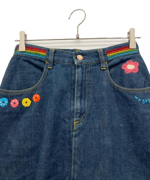 Hysteric Glamour（ヒステリックグラマー）Hysteric Glamour (ヒステリックグラマー) デニムスカート ネイビー サイズ:FREEの古着・服飾アイテム