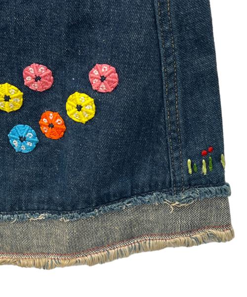 Hysteric Glamour（ヒステリックグラマー）Hysteric Glamour (ヒステリックグラマー) デニムスカート ネイビー サイズ:FREEの古着・服飾アイテム