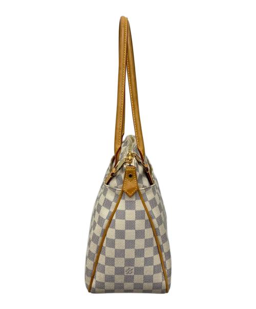 LOUIS VUITTON（ルイ ヴィトン）LOUIS VUITTON (ルイ ヴィトン) ハンドバッグ　フィジェリPM　ダミエ・アズール ホワイトの古着・服飾アイテム