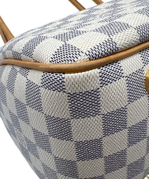 LOUIS VUITTON（ルイ ヴィトン）LOUIS VUITTON (ルイ ヴィトン) ハンドバッグ　フィジェリPM　ダミエ・アズール ホワイトの古着・服飾アイテム