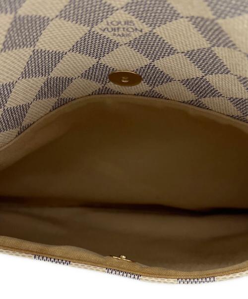 LOUIS VUITTON（ルイ ヴィトン）LOUIS VUITTON (ルイ ヴィトン) ハンドバッグ　フィジェリPM　ダミエ・アズール ホワイトの古着・服飾アイテム