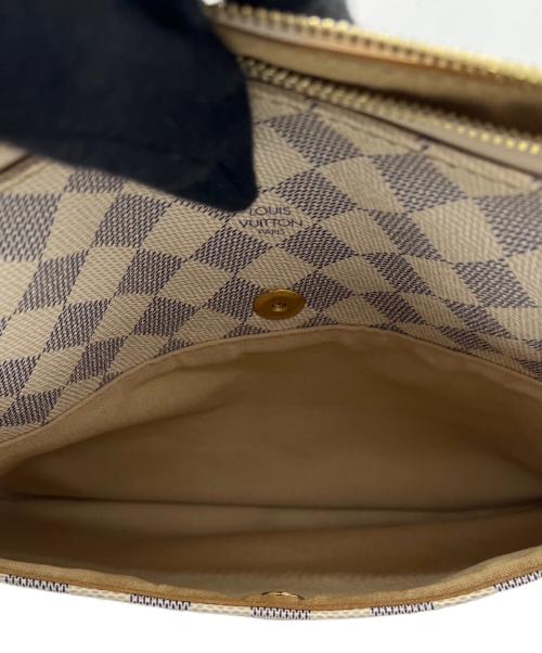 LOUIS VUITTON（ルイ ヴィトン）LOUIS VUITTON (ルイ ヴィトン) ハンドバッグ　フィジェリPM　ダミエ・アズール ホワイトの古着・服飾アイテム