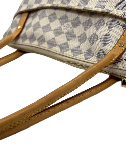 LOUIS VUITTON（ルイ ヴィトン）LOUIS VUITTON (ルイ ヴィトン) ハンドバッグ　フィジェリPM　ダミエ・アズール ホワイトの古着・服飾アイテム
