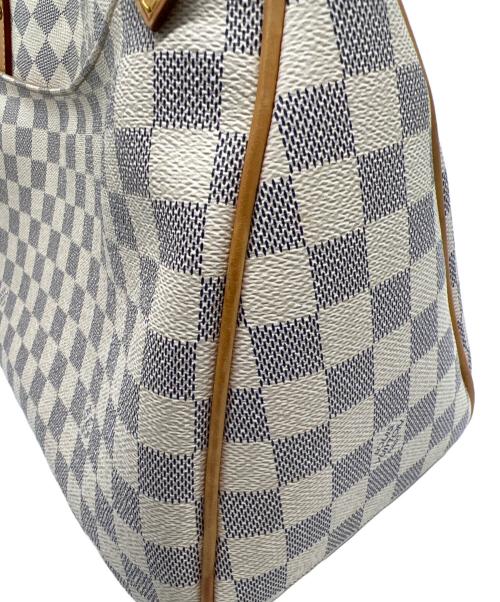 LOUIS VUITTON（ルイ ヴィトン）LOUIS VUITTON (ルイ ヴィトン) ハンドバッグ　フィジェリPM　ダミエ・アズール ホワイトの古着・服飾アイテム