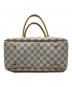 中古・古着 LOUIS VUITTON (ルイ ヴィトン) ハンドバッグ　フィジェリPM　ダミエ・アズール ホワイト：100000円