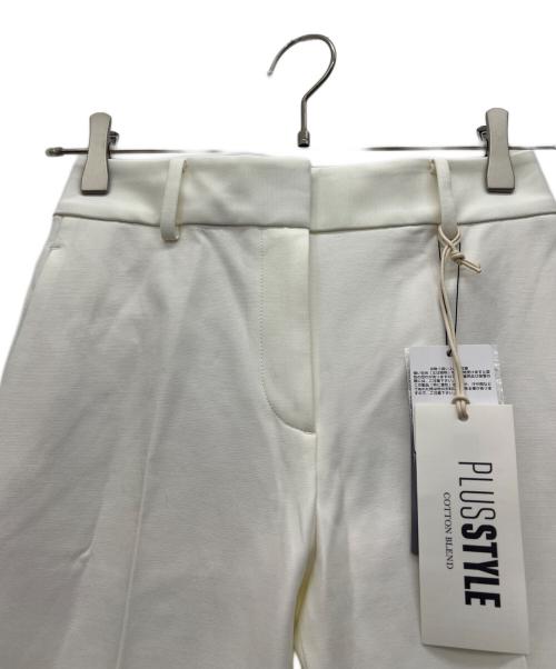 PLST（プラステ）PLST (プラステ) スティックパンツ ホワイト サイズ:XS 未使用品の古着・服飾アイテム