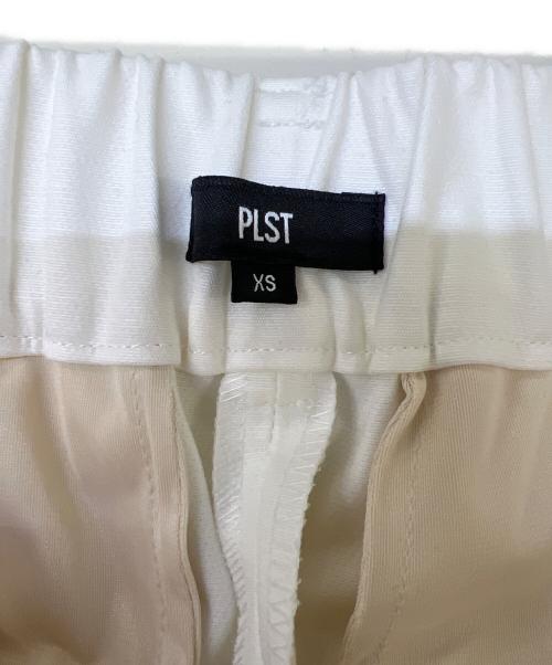 PLST（プラステ）PLST (プラステ) スティックパンツ ホワイト サイズ:XS 未使用品の古着・服飾アイテム